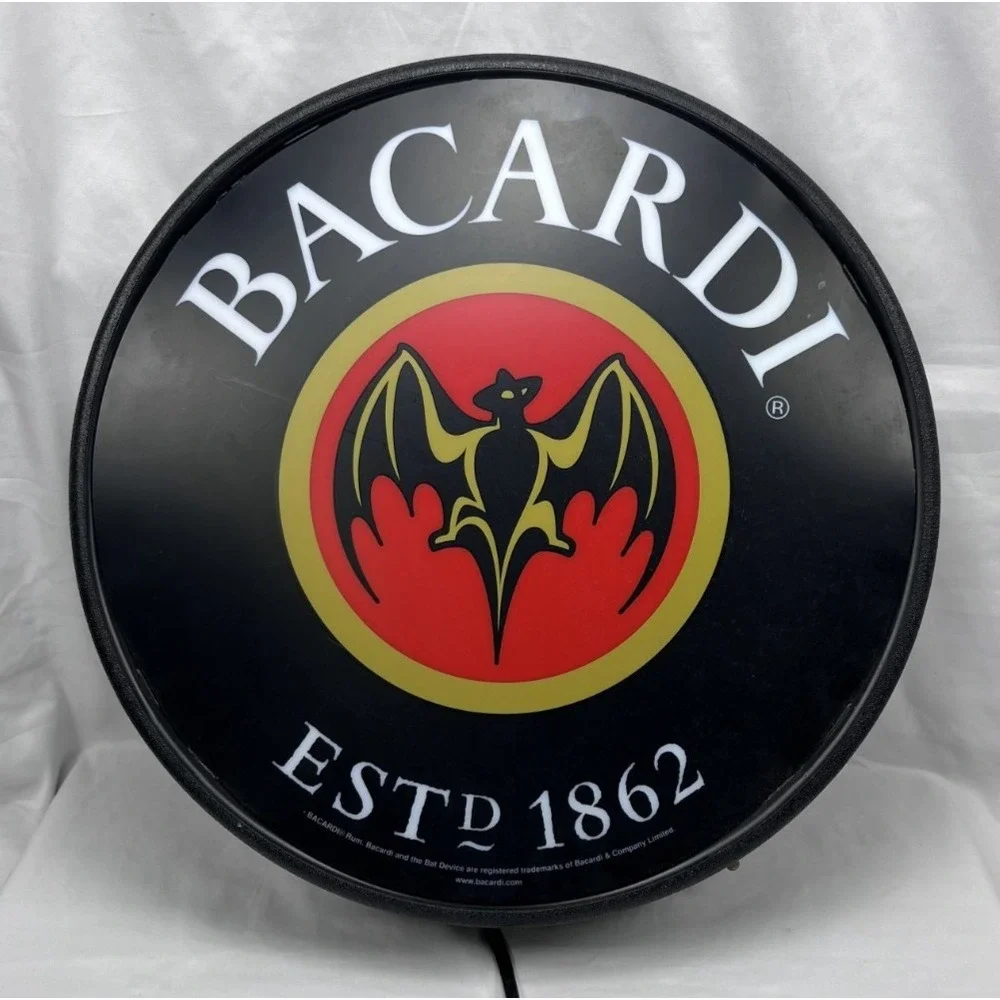 Vintage 2002 Bacardi Distillery Rum Bat BACARDÍ 19